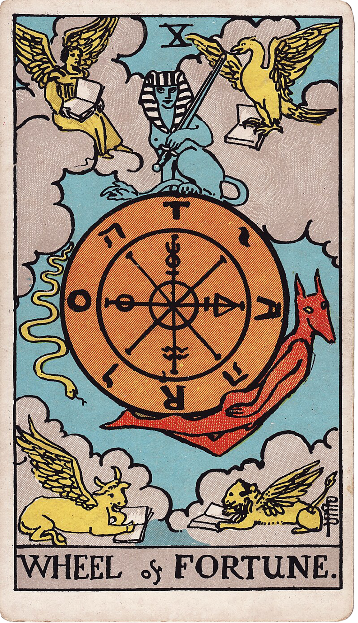 Wheel of Fortune Tarot card